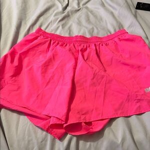 Men’s Neon Pink Running Shorts